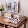 FBOTML Clear Stackable Storage Drawers, Acrylic Drawers Makeup Organizer For
