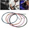4Pcs Electric Bass String Set Clear Bright Sound Metal Colored
