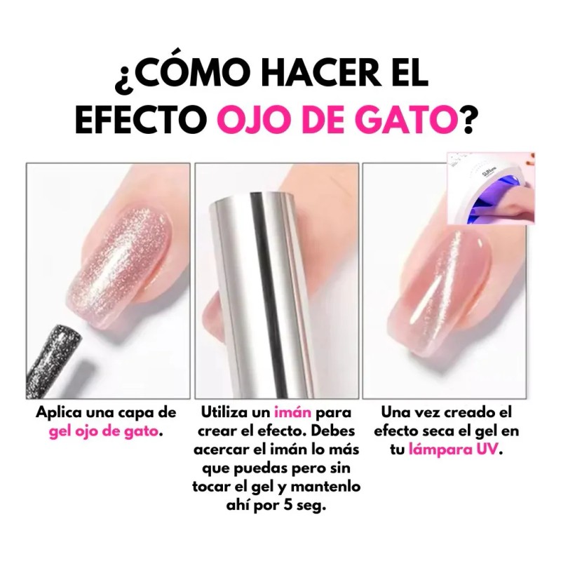Gel Ojo De Gato Fantasy Nails 15 Ml Individual