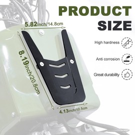 Xitomer Fit for Ruckus Zoomer NPS50 Battery Box Front Cover Fit for Ruckus/Zoomer NPS50 2003-2020 2021 2022 2023 2024 Scooter Parts Battery protector
