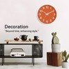 Roymnie Wall Clock, Silent Wall Clocks Battery Operated 8 Inch-Modern