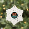 CafePress River Rafting Quote Snowflake Ornament, 3.5"x3.5"