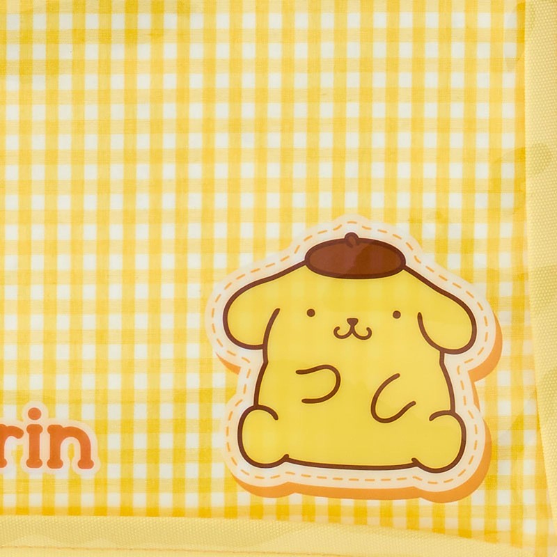 Sanrio 642908 Clear Flat Case, Pom Pom Purin, PVC, Laminated