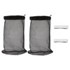 LABRIMP 2pcs Durable Dryer Vent Covers Outdoor Lint Catcher Bags