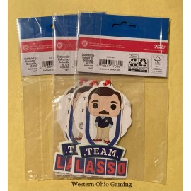 Funko Pop! Ted Lasso 6 Gift Tags NEW