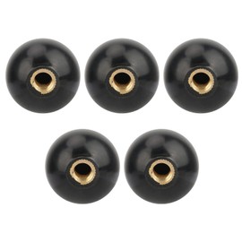 Watris Veiyi Pack of 5 Ball with Thread, M10 x 35 mm Rotary Knob, Ball Handle Suitable for All Common Machine Tools