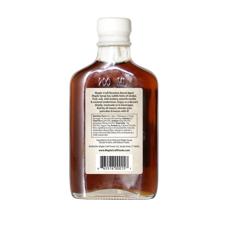 Maple Craft Foods, Bourbon Barrel Aged Vermont Maple Syrup
