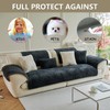 Jecpuo Washable Pet Couch Cover Protector for Sectional Sofa Armrest