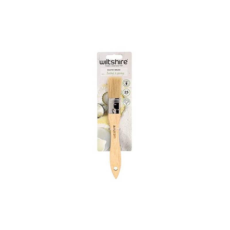 Wiltshire Pastry Brush with Natural Bristle, 25 mm Size