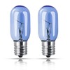 PWEOW Refrigerator Light Bulb 297048600 241552802, 40W, T8, for Frigidaire,