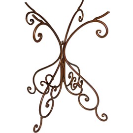 Tierra Garden 46-0753 Deluxe Metal Tube Base for Tierra Garden Bird Bowl, Antique Bronze