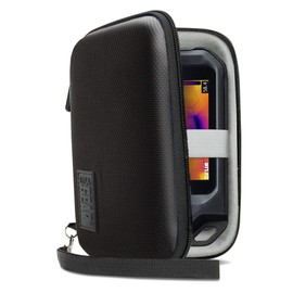 USA Gear Hard Protective Thermal Imager Carrying Case - Compatible with FLIR C5, FLIR C3, FLIR C2, Seek Reveal, XR, PRO, Fastframe XR, PerfectPrime IR0005 and More Thermal Imagers - Black