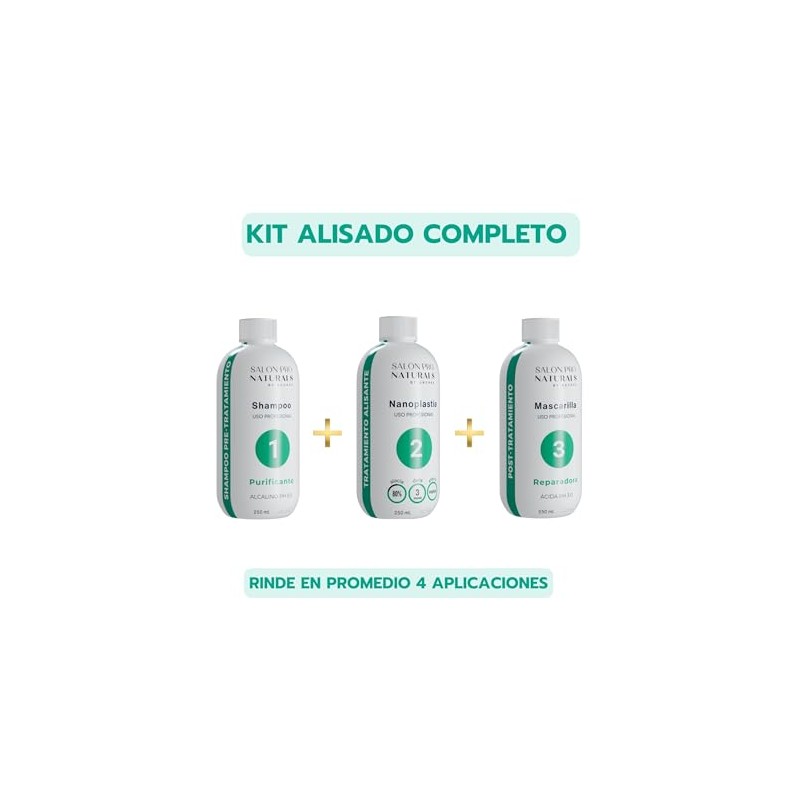 Nanoplastia Capilar Alisado Sin Formol | Tratamiento Profesional | Con