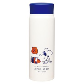 Ken Onishi Peanuts Stainless Steel Bottle SLEEP Size (W x D x H): Approx. 2.6 x 2.6 x 7.6 inches (6.7 x 6.7 x 19.4 cm), SLL-3002