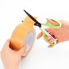 Plus SC-175SF+34-545 Scissors, FitCut Curve with Fluorine Coat, White/Green Set
