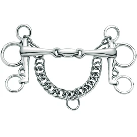 Sprenger 4212613556 Pelham Double Broken, Stainless Steel, 56