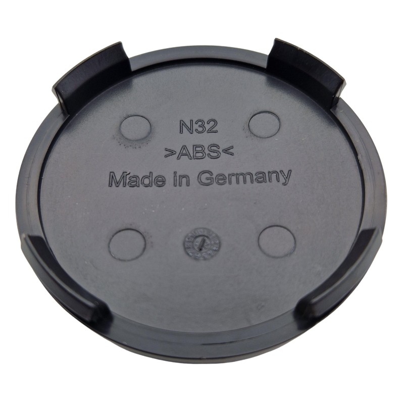 1 x Alutec Hub Cap 64 mm Glossy Black (N32)