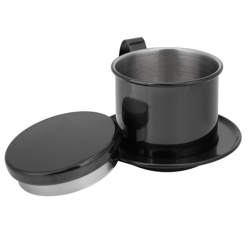 Vietnamese Stainless Steel Coffee Filter Drip Pot Maker Pot Home