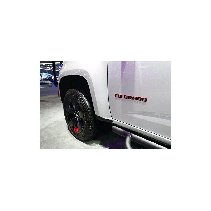 Yoaoo 1x OEM Colorado Red Line Nameplate Emblem Badge 3D