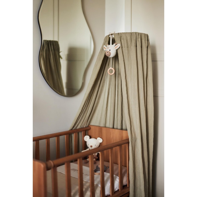 Jollein Bed Canopy Vintage Olive Green – Height 155 cm