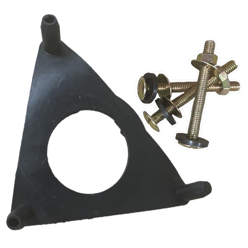 Kohler compatible Triangle Gasket with Bolts for 2-inch Flush Valve