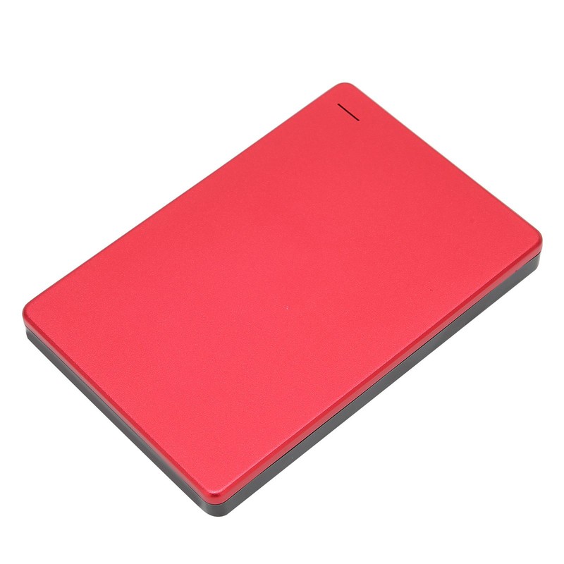 2.5in Red External HDD 6Gbps Transmission Portable External HDD Aluminum