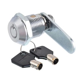 Bohaner 2X20mm Cylinder Safe Cam Locks with 2 Alike Keys Drawer Cabinet Locking Mailbox Lock Security Zinc Alloy Letter Box Locks Cupboard Locker Dresser Lock for Cabinet Drawer Cupboard (2, 20mm)