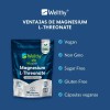 L-treonato De Magnesio Magtein® 90 Cápsulas Wellthy Sabor Sin Sabor