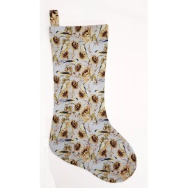 Kristin's Kreation Harvest Sunflowers & Birds Christmas Stocking