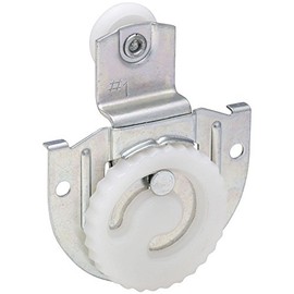 National Hardware N344-861 V795 Sliding Door Hangers in Zinc plated, 2 Count (Pack of 1), 7/16" offset - 2