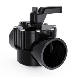 HYDROVOS 2 Inch 2-Way Diverter Valve for Pools and Spas, CPVC Positive Seal Non-Lube Replacement Valve for Swimming Pool