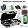 WACCET Portable Safe Box with Code, Combination Security Case Lock