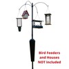 Squirrel Stopper Sequoia Squirrel Proof Pole System with 4 Hanging
