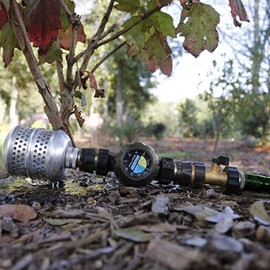 STYDDI Gentle Flow Metal Bubbler Sprinkler Head, Aluminum Alloy Garden Hose Bubbler for Delicate Watering, Gentle and Soften, Great for Newly Planted Shrubs, Trees and Flowerbeds, 2 Pack