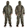 PELLOR 3D Ghillie Suit Camouflage Suit, Children's Jungle Rain Poncho,