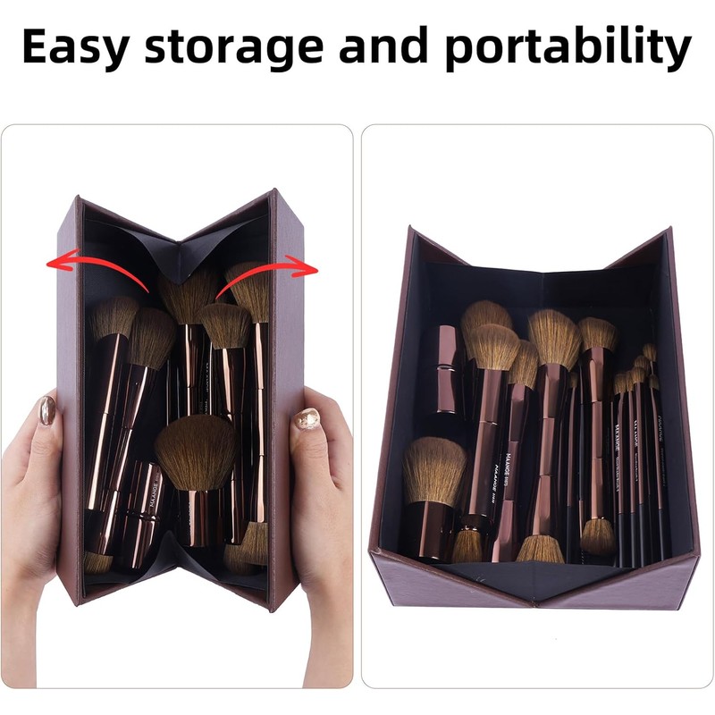 MAANGE 20-Piece Double-End Makeup Brush Set
