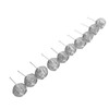 100pcs Fertilizer Mesh Basket Stainless Steel Garden Nutrition Cups Small