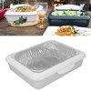 Foil Tray Holder Set Insulation Lightweight Portable Food Foil Dish