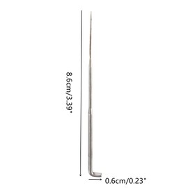 10 Pcs Needle Felting Kit, Wool Felting Needles Tool Replacement Needle Felting Supplies Needle Pocked Felting Tool with Box for Patch Work Embroidery Household, 3.39 in