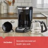 BLACK+DECKER 12-Cup Digital Coffee Maker, Programmable, Washable Basket Filter, Sneak-A-Cup,