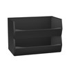Open Front Stackable Bins Stacking Storage Organizer - 2 PC