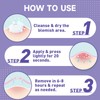 36-Count Microdart Acne Patches, Cute Round-shaped microdart pimple patch
