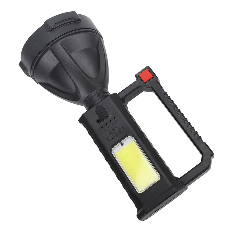 Handheld Spotlight Strong Light Waterproof Rechargeable Spotlight Flashlight LED Searchlight