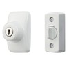 Ideal Security BKGLKW Keyed Deadbolt, White