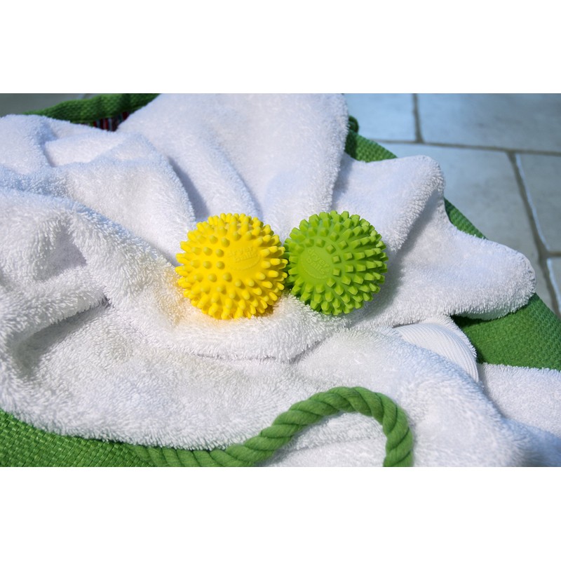 Mrs Green's Laundry Dryer Balls, Green/Yellow