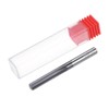 sourcing map Carbide Chucking Reamer 0.226"(5.74mm) Dia Straight Flute Straight