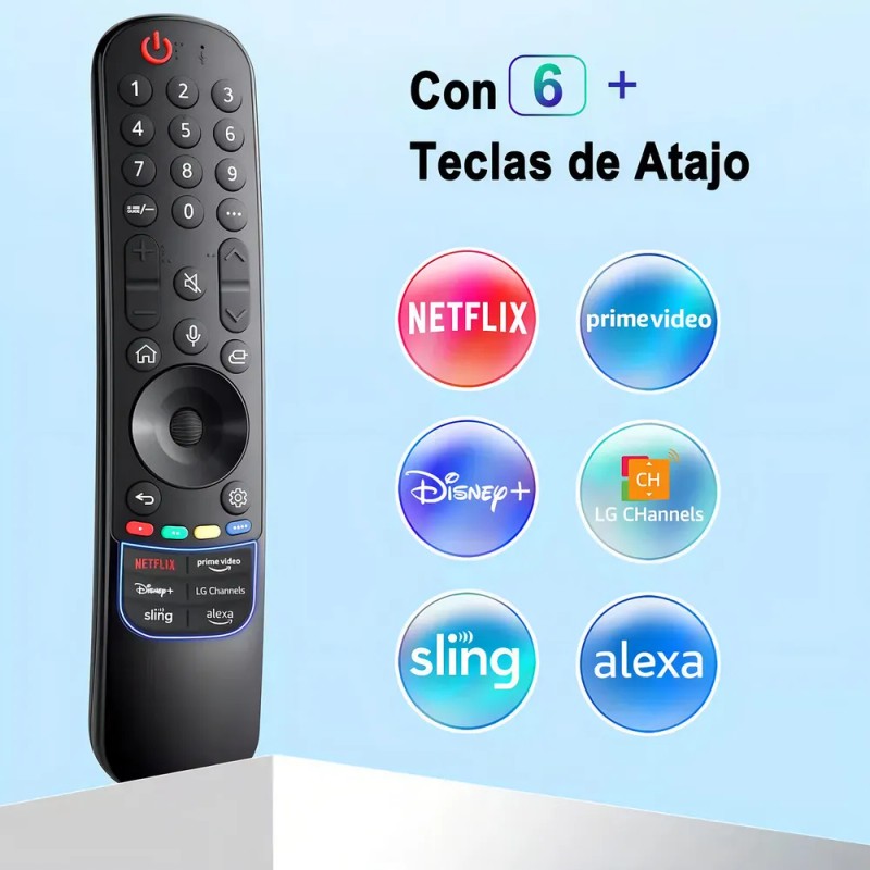 Control Remote Para LG Magic Mr24gn 2024 Con Comando De
