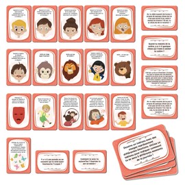 Lisciani - Life Skills - The Games of Emotions - 84 Illustrated Cards - Emotion Game for Children from 4 Years - Activity Development Wellbeing and Autonomy - Educational Games