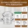 Coffee Percolator Pot Glass Knob Top Replacement for Coleman, Gsi,