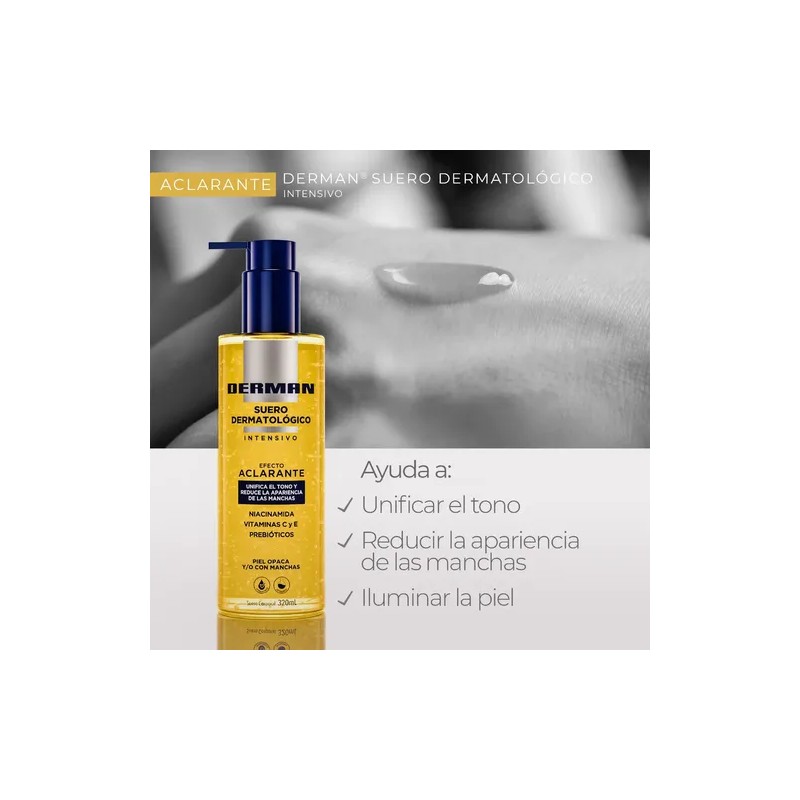 Derman Suero Dermatológico Intensivo Aclarante 320ml